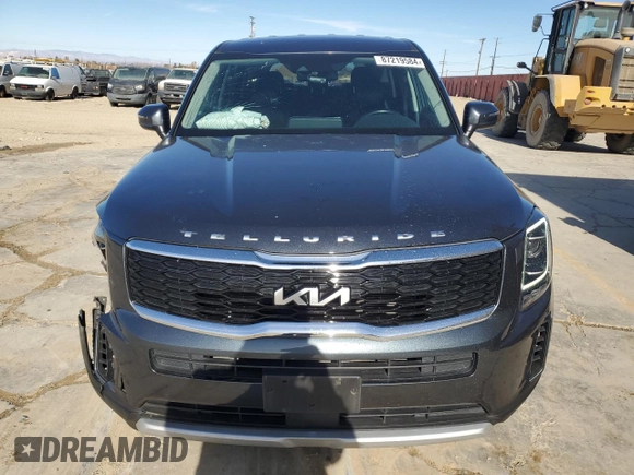 2022 Kia Telluride LX z VIN 5XYP24HC4NG280943, wystawiony jako Copart lot #87219584 z przebiegiem 50 369 mil mil oraz Szkoda całkowita • Salvage title. Historia ofert i sprzedaży dostępna na DreamBid. Obrazek 5.