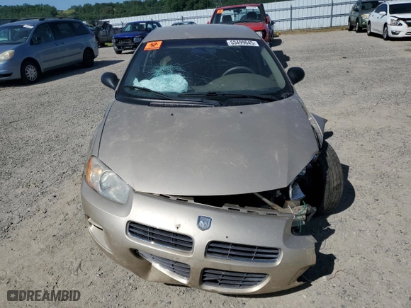 2001 Dodge Stratus with VIN 1B3EJ46X61N538108, listed as a Copart auction lot 53499645 with 68,220 mi miles and Salvage Title. Bid and sale history available at carsss.com. Image 5.