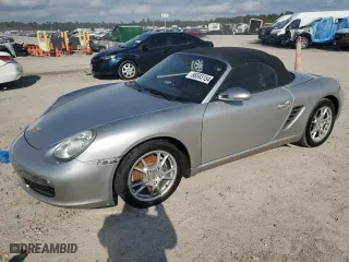 2006 Porsche Boxster with VIN WP0CA29806S710172, listed as a Copart auction lot 86593154 with 0 mi miles and Salvage Title. Bid and sale history available at carsss.com. Image 1.