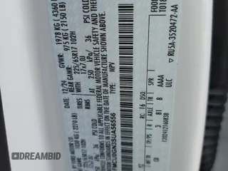 2025 Ford Escape Active z VIN 1FMCU0GN3SUA56556, wystawiony jako Copart lot #54184845 z przebiegiem 1 272 mil mil oraz Szkoda całkowita • Salvage title. Historia ofert i sprzedaży dostępna na DreamBid. Obrazek 13.