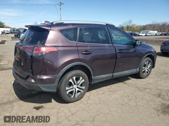 2018 Toyota RAV4 LE with VIN 2T3BFREV9JW721351, listed as a Copart auction lot 51282075 with 118,240 mi miles and Salvage Title. Bid and sale history available at DreamBid. Image 3.