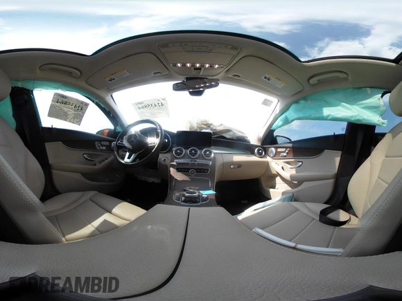 2021 Mercedes-Benz C 300 with VIN W1KWF8DB4MR631537, listed as a IAAI auction lot 42435864 with 11,807 mi miles and . Bid and sale history available at DreamBid. Image 18.