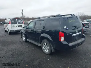 2012 Nissan Pathfinder SV with VIN 5N1AR1NB5CC624434, listed as a IAAI auction lot 41516540 with 224,882 mi miles. Bid and sale history available at carsss.com. Image 3.