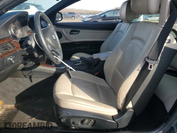 2011 BMW 3 Series 335i with VIN WBADX7C52BE581520, listed as a Copart auction lot 46274205 with 43,724 mi miles and Salvage Title. Bid and sale history available at carsss.com. Image 7.