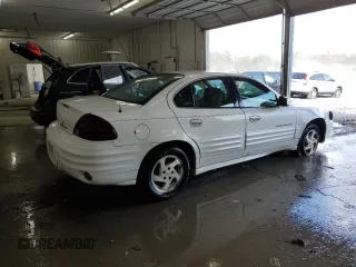 2000 Pontiac Grand Am SE1 with VIN 1G2NF52T0YC525969, listed as a Copart auction lot 51471655 with 169,630 mi miles and Salvage Title. Bid and sale history available at carsss.com. Image 3.