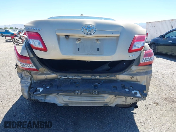 2011 Toyota Camry LE with VIN 4T1BF3EK9BU681057, listed as a IAAI auction lot 42207555 with 147,476 mi miles and . Bid and sale history available at DreamBid. Image 6.