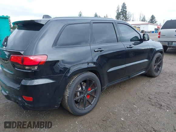 2017 Jeep Grand Cherokee SRT with VIN 1C4RJFDJ0HC790873, listed as a IAAI auction lot 41866806 with 37,785 mi miles. Bid and sale history available at carsss.com. Image 4.