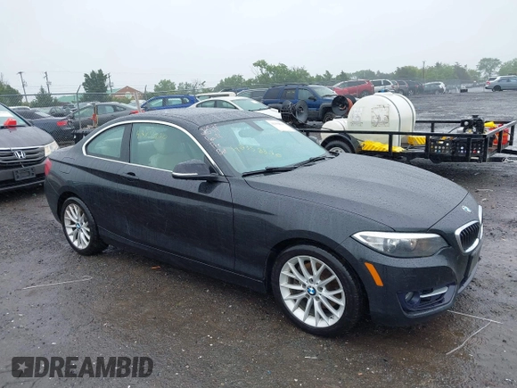 2016 BMW 2 Series 228i xDrive with VIN WBA1G9C50GV726365, listed as a IAAI auction lot 42358820 with 97,530 mi miles and . Bid and sale history available at DreamBid. Image 1.