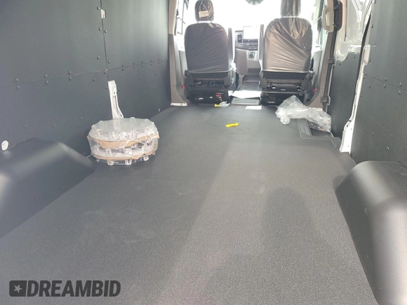 2025 Ford Transit with VIN 1FTBW1YMXSKA12944, listed as a IAAI auction lot 42844329 with 51 mi miles and . Bid and sale history available at DreamBid. Image 20.