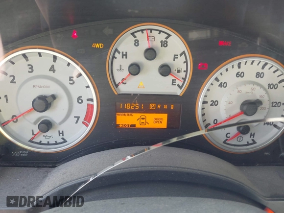 2013 Nissan Titan Pro-4X with VIN 1N6BA0EC4DN305032, listed as a IAAI auction lot 42341681 with 118,251 mi miles and . Bid and sale history available at DreamBid. Image 7.