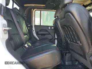 2022 Jeep Gladiator Rubicon with VIN 1C6JJTBG6NL142413, listed as a Copart auction lot 86098244 with 20,750 mi miles and Salvage title. Bid and sale history available at DreamBid. Image 11.