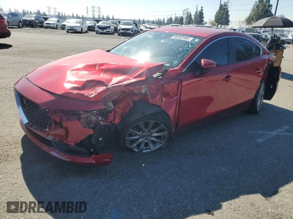 2019 Mazda 3 w/Select with VIN JM1BPACL2K1113526, listed as a Copart auction lot 46502465 with Not Provided miles and Salvage Title. Bid and sale history available at carsss.com. Image 1.