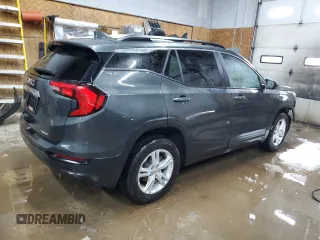 2021 GMC Terrain SLE with VIN 3GKALTEV1ML356410, listed as a Copart auction lot 45262545 with 48,847 mi miles and Salvage Title. Bid and sale history available at carsss.com. Image 3.