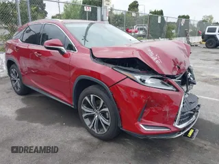 2020 Lexus RX with VIN 2T2HZMAA4LC151937, listed as a IAAI auction lot 41891611 with 39,401 mi miles. Bid and sale history available at carsss.com. Image 1.