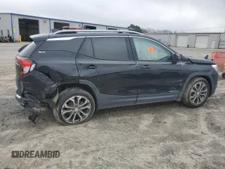 2018 GMC Terrain SLT with VIN 3GKALPEX5JL323740, listed as a Copart auction lot 86525734 with 120,956 mi miles and Salvage Title. Bid and sale history available at carsss.com. Image 3.