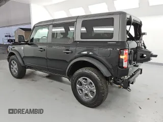 2025 Ford Bronco Big Bend with VIN 1FMDE7BH9SLA43618, listed as a Copart auction lot 63977985 with 4,630 mi miles and Salvage title. Bid and sale history available at DreamBid. Image 2.
