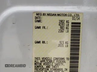 2014 Nissan LEAF SV с VIN 1N4AZ0CP9EC332534, выставлен на аукционе Copart как лот 64845104 с пробегом 64 340 миль миль и Чистый • Clean title. История ставок и продаж доступна на DreamBid. Изображение 12.