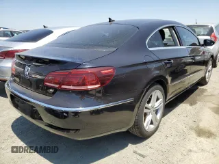 2013 Volkswagen CC VR6 Lux with VIN WVWHU7AN3DE500852, listed as a Copart auction lot 60273584 with 173,606 mi miles and Salvage Title. Bid and sale history available at carsss.com. Image 3.