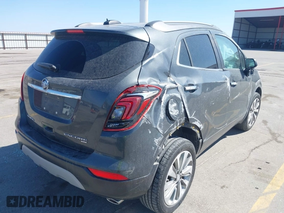 2017 Buick Encore Preferred with VIN KL4CJESB6HB233252, listed as a IAAI auction lot 41919588 with 70,000 mi miles. Bid and sale history available at carsss.com. Image 4.