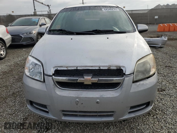 2011 Chevrolet Aveo 2LT with VIN KL1TG5DE6BB175654, listed as a Copart auction lot 44346215 with 175,867 mi miles and Salvage title. Bid and sale history available at DreamBid. Image 5.