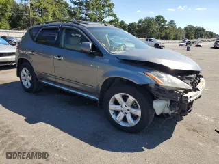 2006 Nissan Murano S with VIN JN8AZ08T46W417804, listed as a Copart auction lot 73478604 with 183,573 mi miles and Salvage Title. Bid and sale history available at carsss.com. Image 4.