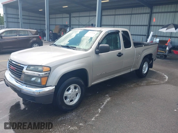 2005 GMC Canyon z VIN 1GTCS198758124006, wystawiony jako IAAI lot #42479296 z przebiegiem 209 245 mil mil oraz . Historia ofert i sprzedaży dostępna na DreamBid. Obrazek 2.
