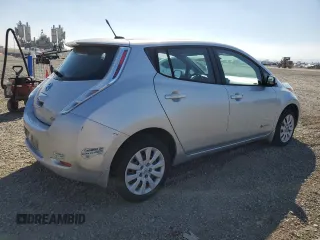 2014 Nissan LEAF SV with VIN 1N4AZ0CP3EC340273, listed as a Copart auction lot 80389044 with 82,992 mi miles and Clean Title. Bid and sale history available at carsss.com. Image 3.