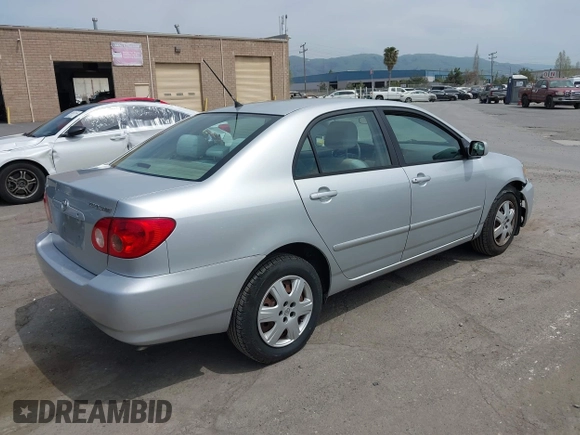 2008 Toyota Corolla CE with VIN 1NXBR32E18Z037437, listed as a IAAI auction lot 42044387 with 127,116 mi miles and . Bid and sale history available at DreamBid. Image 4.