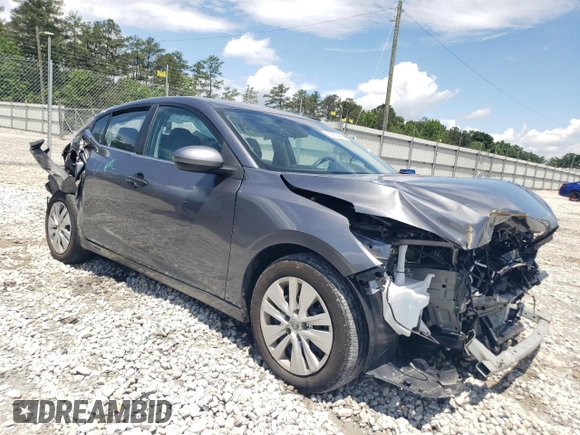2024 Nissan Sentra S with VIN 3N1AB8BV7RY289700, listed as a Copart auction lot 56917965 with 32,605 mi miles and Salvage title. Bid and sale history available at DreamBid. Image 4.