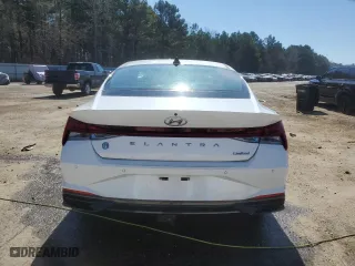 2023 Hyundai Elantra Limited with VIN 5NPLP4AG1PH097203, listed as a Copart auction lot 47315755 with 14,010 mi miles and Salvage Title. Bid and sale history available at carsss.com. Image 6.