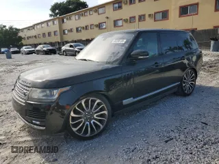 2016 Land Rover Range Rover Supercharged с VIN SALGS2EFXGA300708, выставлен на аукционе Copart как лот 66206185 с пробегом 120 133 миль миль и Чистый • Clean title. История ставок и продаж доступна на DreamBid. Изображение 1.