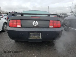 2009 Ford Mustang with VIN 1ZVHT80N195135604, listed as a Copart auction lot 42950405 with 108,450 mi miles and Salvage Title. Bid and sale history available at carsss.com. Image 6.