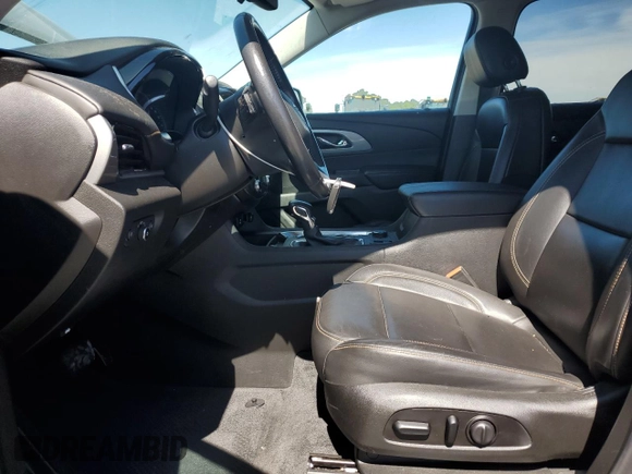 2021 Chevrolet Traverse RS with VIN 1GNERJKWXMJ194076, listed as a Copart auction lot 57808675 with 128,561 mi miles and Salvage title. Bid and sale history available at DreamBid. Image 7.
