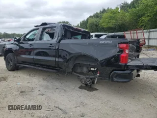 2022 Chevrolet Silverado 1500 Custom Trail Boss with VIN 3GCPDCED9NG588080, listed as a Copart auction lot 70178044 with Not Provided miles and Salvage Title. Bid and sale history available at DreamBid. Image 2.