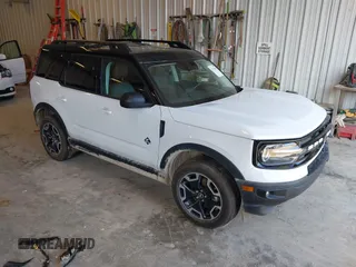 2024 Ford Bronco Sport Outer Banks with VIN 3FMCR9C65RRE32213, listed as a IAAI auction lot 42576030 with 12,757 mi miles and . Bid and sale history available at DreamBid. Image 1.