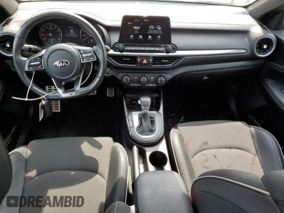 2021 Kia Forte GT-Line with VIN 3KPF34AD4ME403535, listed as a Copart auction lot 59966665 with 38,241 mi miles and Clean title. Bid and sale history available at DreamBid. Image 8.