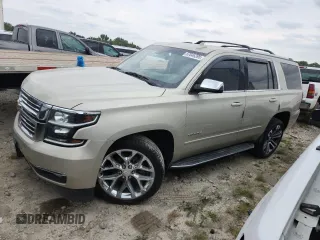 2015 Chevrolet Tahoe LTZ с VIN 1GNSKCKC5FR728257, выставлен на аукционе Copart как лот 57046395 с пробегом 137 223 миль миль и Списание • Salvage title. История ставок и продаж доступна на DreamBid. Изображение 1.