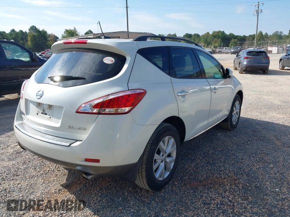 2011 Nissan Murano S with VIN JN8AZ1MW9BW176189, listed as a IAAI auction lot 40424712 with 160,770 mi miles and . Bid and sale history available at DreamBid. Image 4.