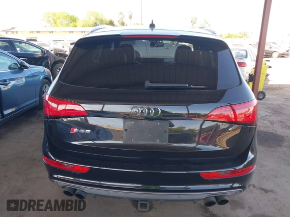 2014 Audi SQ5 Premium Plus with VIN WA1CGAFP7EA007140, listed as a IAAI auction lot 41881202 with 189,450 mi miles. Bid and sale history available at carsss.com. Image 16.