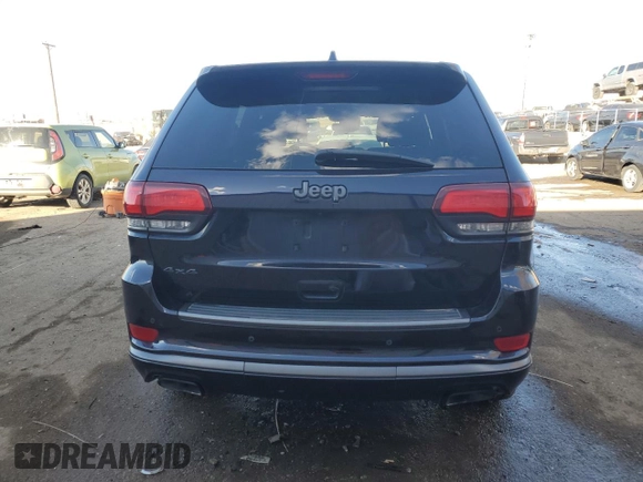 2019 Jeep Grand Cherokee Overland with VIN 1C4RJFCT9KC567905, listed as a Copart auction lot 88793685 with 47,571 mi miles and Salvage Title. Bid and sale history available at carsss.com. Image 6.