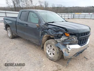 2020 Chevrolet Silverado 1500 Work Truck with VIN 1GCRYAEF7LZ181889, listed as a IAAI auction lot 41654233 with 129,594 mi miles and . Bid and sale history available at DreamBid. Image 1.