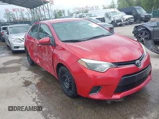 2015 Toyota Corolla L with VIN 2T1BURHEXFC310169, listed as a IAAI auction lot 42009753 with 163,385 mi miles and . Bid and sale history available at DreamBid. Image 1.