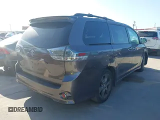 2015 Toyota Sienna SE with VIN 5TDXK3DC3FS684448, listed as a IAAI auction lot 42629958 with 125,645 mi miles and . Bid and sale history available at DreamBid. Image 4.