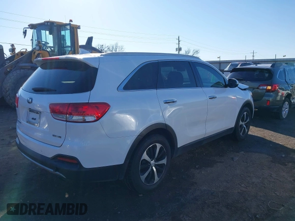 2017 Kia Sorento EX V6 with VIN 5XYPH4A56HG222220, listed as a IAAI auction lot 41330218 with 189,235 mi miles. Bid and sale history available at carsss.com. Image 4.