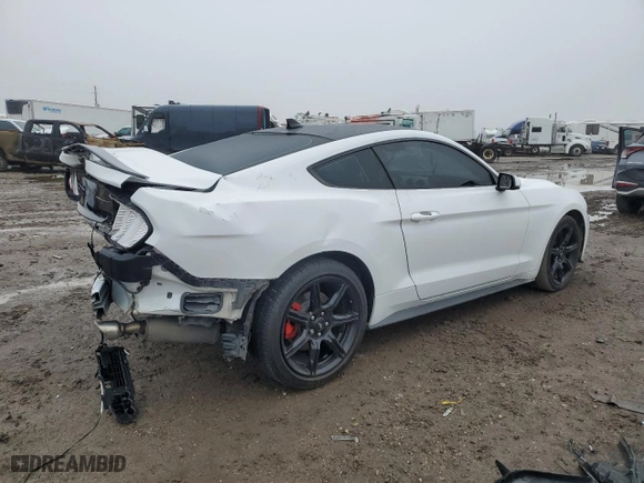 2020 Ford Mustang EcoBoost with VIN 1FA6P8TH0L5141752, listed as a Copart auction lot 46543045 with 82,252 mi miles and Salvage Title. Bid and sale history available at carsss.com. Image 3.