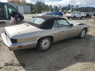 1996 Jaguar XJS with VIN SAJNX2742TC224462, listed as a Copart auction lot 79755744 with 120,724 mi miles and Salvage Title. Bid and sale history available at carsss.com. Image 3.