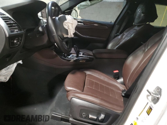 2020 BMW X4 xDrive30i with VIN 5UX2V1C0XLLZ32784, listed as a Copart auction lot 83619664 with Not provided miles and Salvage title. Bid and sale history available at DreamBid. Image 7.