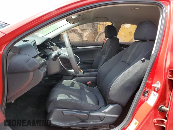 2019 Honda Civic LX with VIN 2HGFC2F65KH578149, listed as a Copart auction lot 52990095 with 63,253 mi miles and Salvage Title. Bid and sale history available at DreamBid. Image 7.