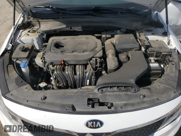 2018 Kia Optima S with VIN 5XXGT4L33JG258886, listed as a Copart auction lot 50762385 with 91,982 mi miles and Salvage title. Bid and sale history available at DreamBid. Image 11.