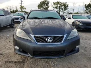 2011 Lexus IS 250 C with VIN JTHFF2C28B2517151, listed as a Copart auction lot 73659584 with Not provided miles and Salvage title. Bid and sale history available at DreamBid. Image 5.